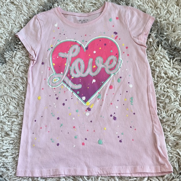 The Children’s Place Love Shirts Size Large 10/12 Bundle - Picture 2 of 11